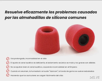 Repuesto Cómodo para tus In-Ears — Almohadillas KZ Kit x3 Tallas