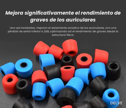 Repuesto Cómodo para tus In-Ears — Almohadillas KZ Kit x3 Tallas